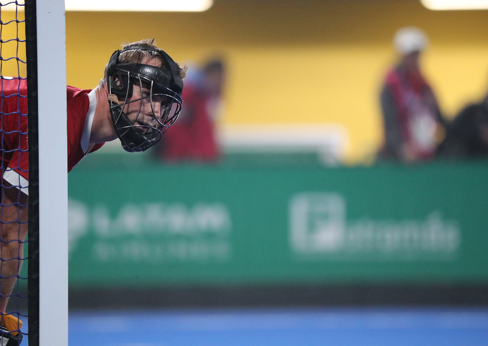 XVIII Pan American Games - Lima 2019 XVIII Pan American Games - Lima 2019 - Field Hockey - Men's Final - Argentina vs Canada - Hockey Field, Lima, Peru - August 10, 2019. Canada's Gordon Mackenzi Johnston in action. REUTERS/Sergio Moraes