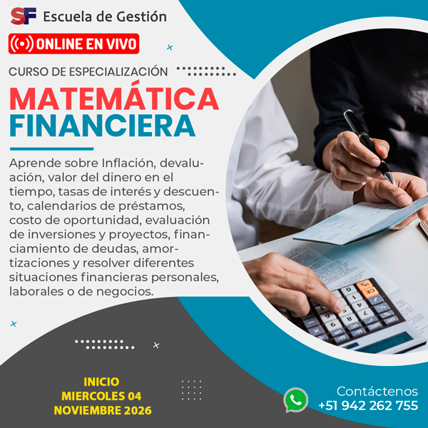 Curso de Matemática Financiera - SyF